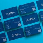 Business card mockup